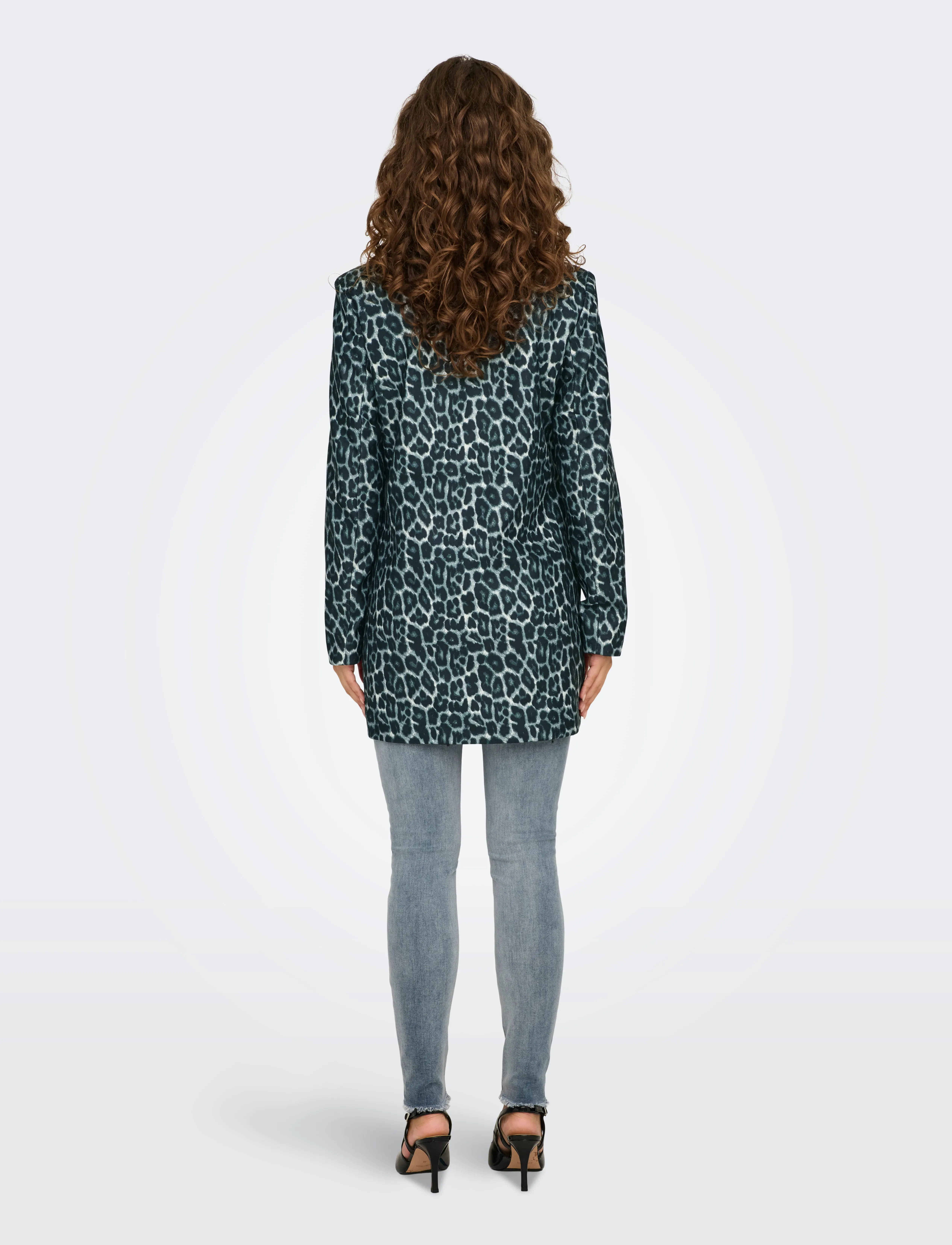 ONLY - ONLSOPHIA NANCY LEO COAT CS OTW - overtøj - ultimate grey - 3