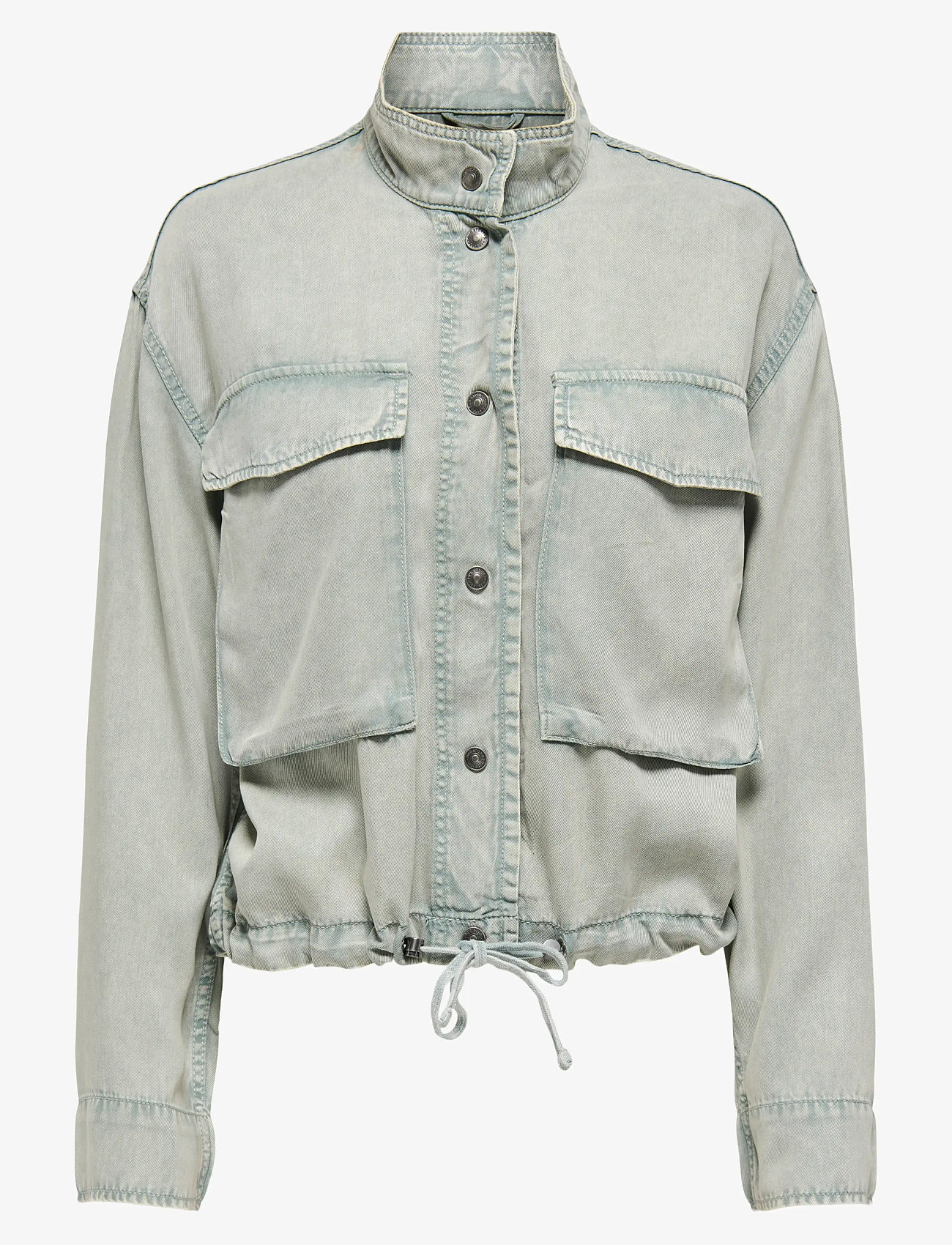 ONLY - ONLKENYA LIFE ACID SHORT JACKET CC OTW - utility-jakker - slate - 1