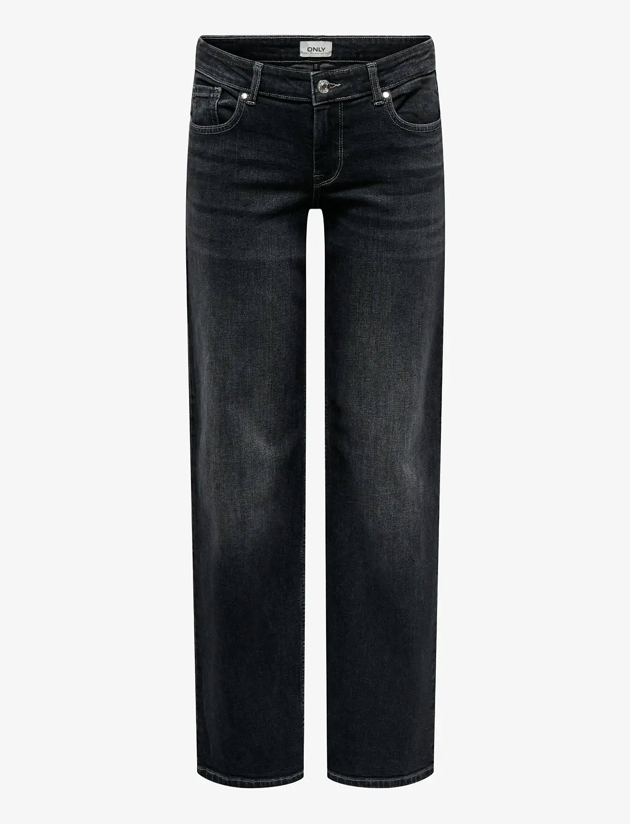 ONLY - ONLJUDY-O LW WIDE LEG DNM TAI850 NOOS - vida jeans - washed black - 1