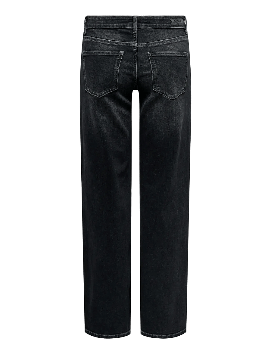 ONLY - ONLJUDY-O LW WIDE LEG DNM TAI850 NOOS - laia säärega teksad - washed black - 2