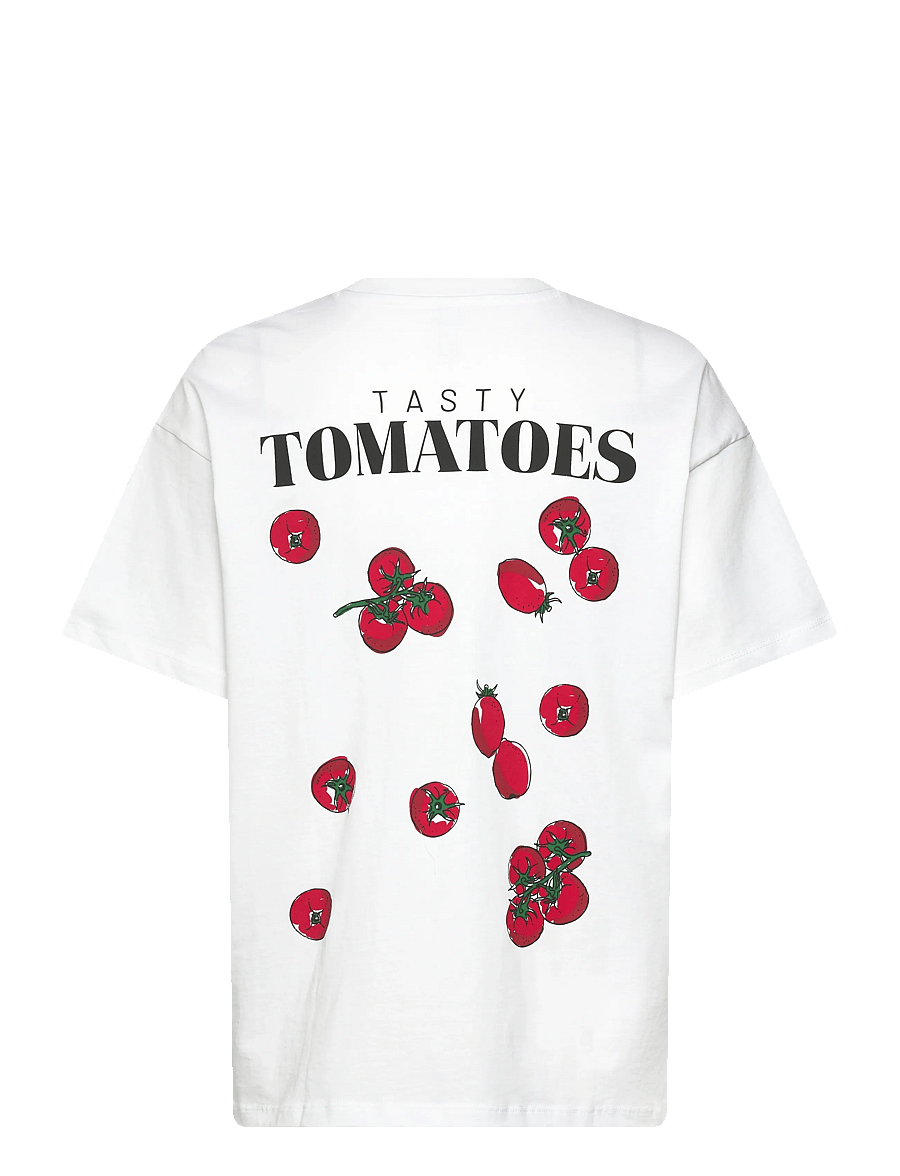 ONLY - ONLVIVVI S/S LOVELY TOP JRS - t-shirts - bright white - 1