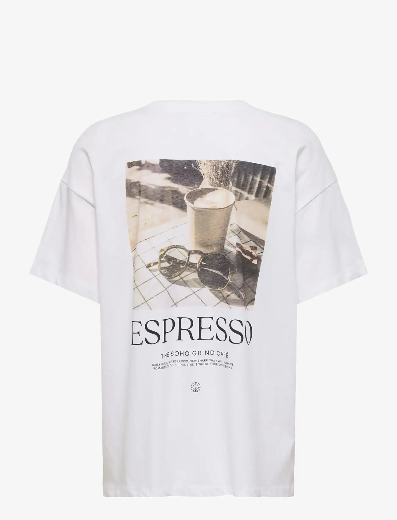 ONLY - ONLVIVVI S/S LOVELY TOP JRS - t-shirts - bright white - 1