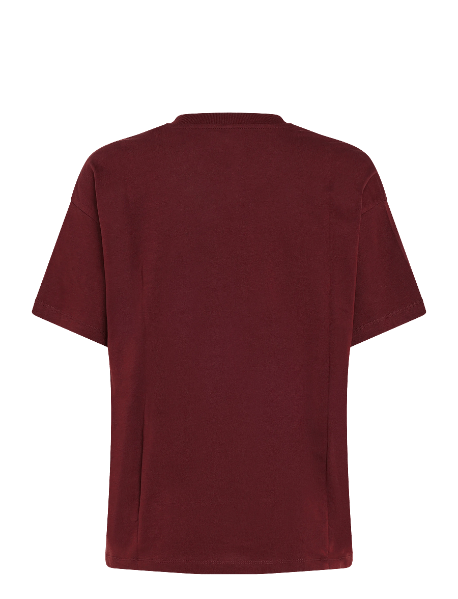 ONLY - ONLVIVVI S/S LOVELY TOP JRS - t-shirts - decadent chocolate - 2