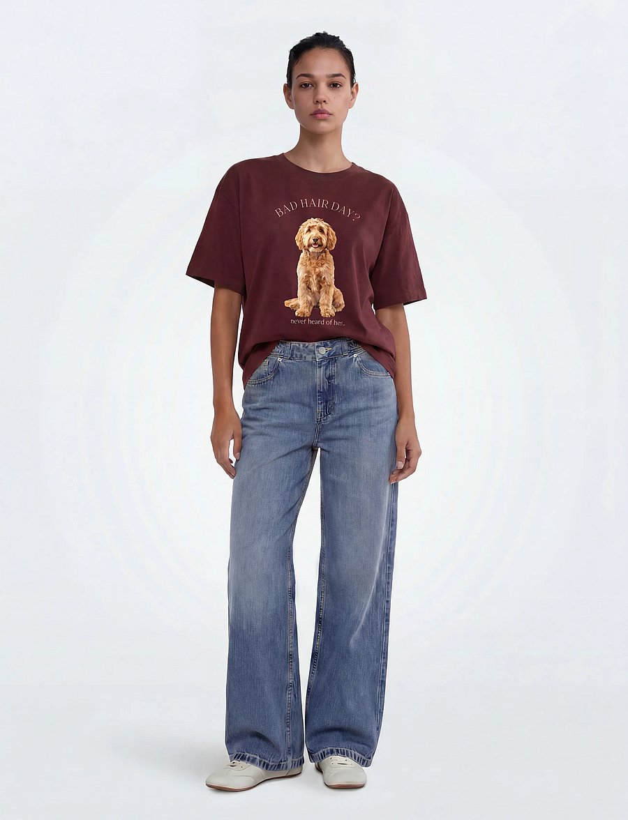 ONLY - ONLVIVVI S/S LOVELY TOP JRS - t-shirts - decadent chocolate - 4