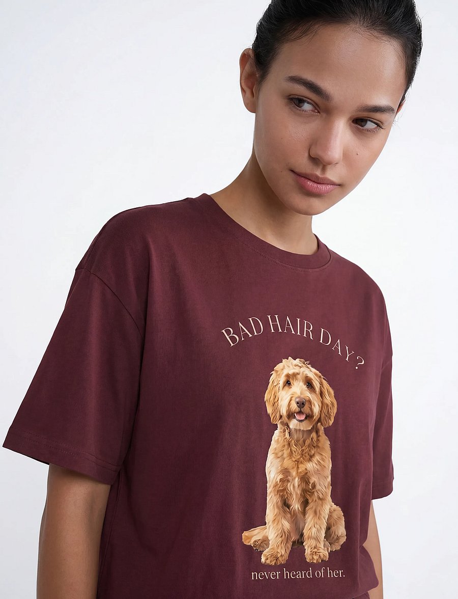 ONLY - ONLVIVVI S/S LOVELY TOP JRS - t-shirts - decadent chocolate - 5