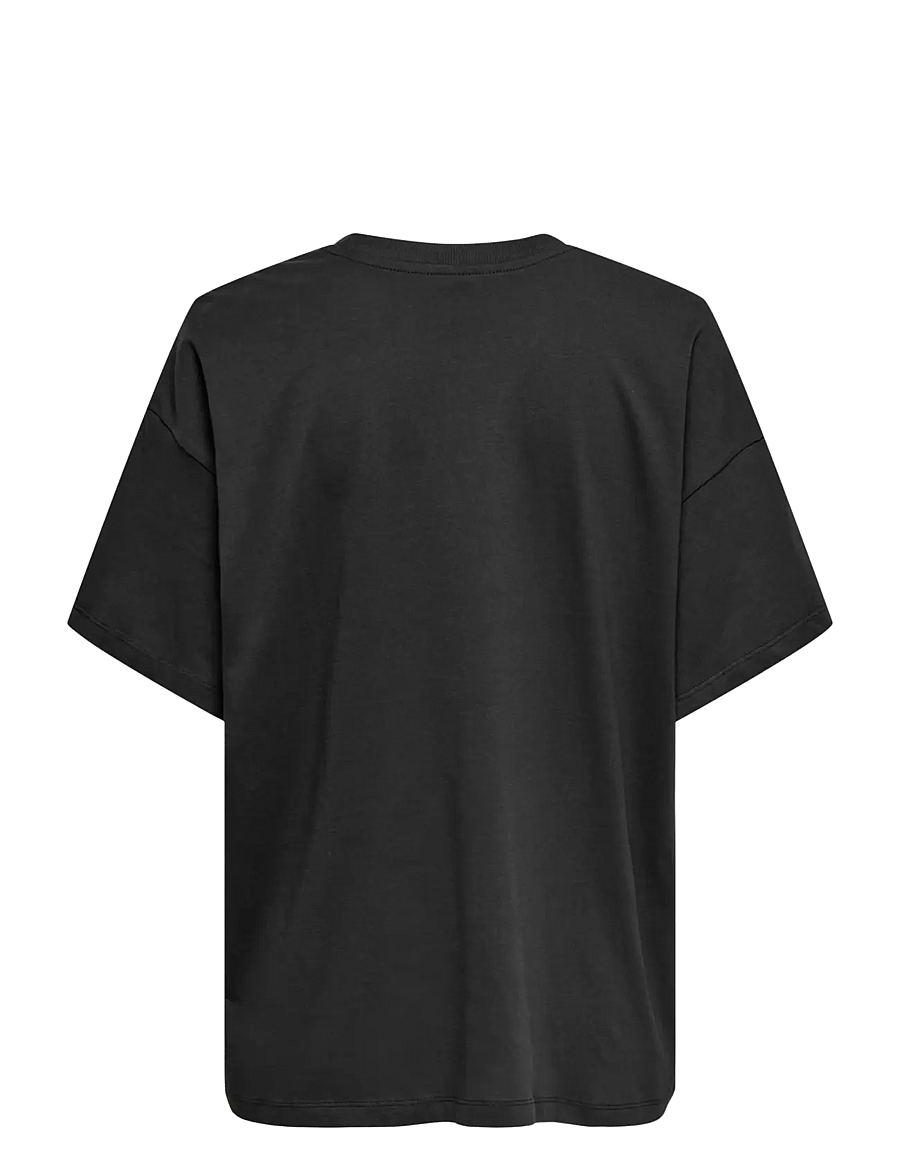 ONLY - ONLVIVVI S/S LOVELY TOP JRS - t-shirts - phantom - 1