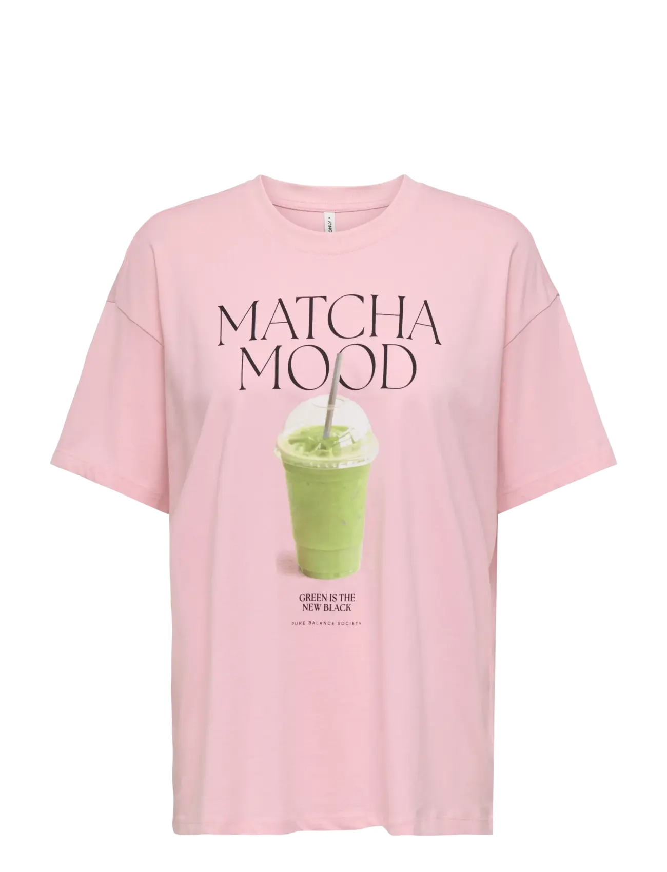 ONLY ONLVIVVI S/S LOVELY TOP JRS - Only - ROMANCE ROSE / black