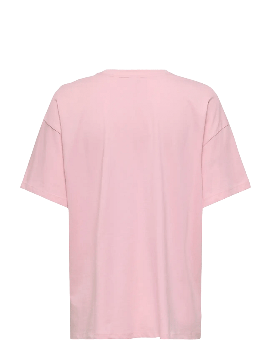 ONLY - ONLVIVVI S/S LOVELY TOP JRS - t-shirts - romance rose - 2