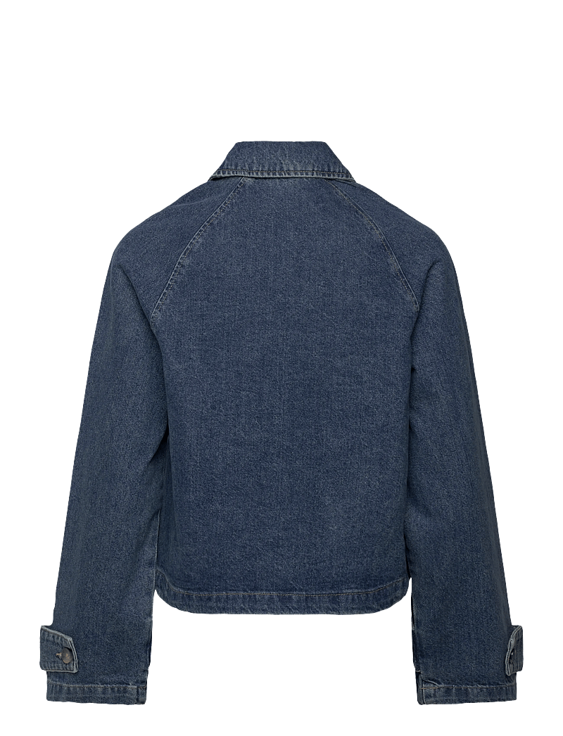 ONLY - ONLAPRIL SHORT DNM TRENCH AKM - frühlingsjacken - light blue denim - 2