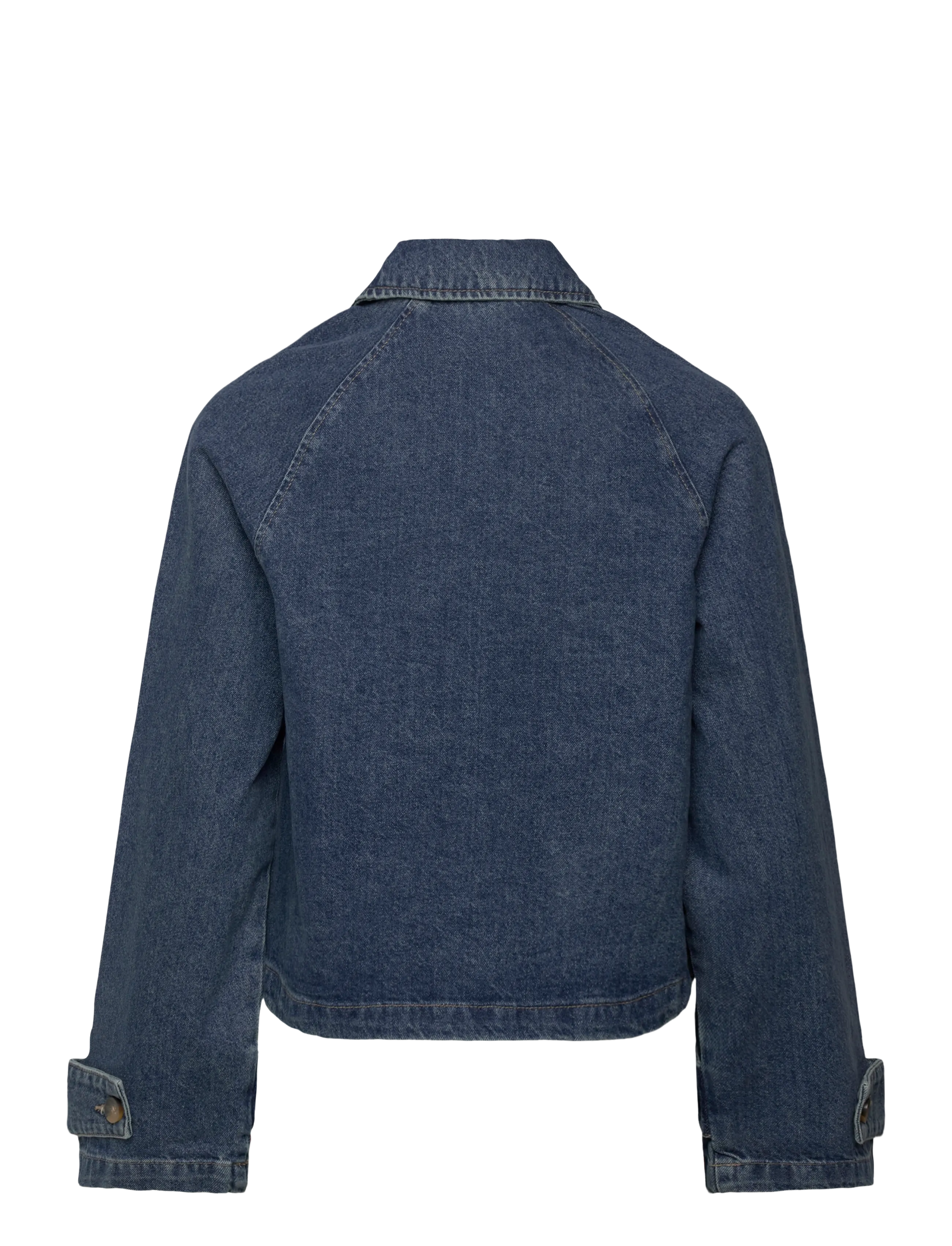 ONLY - ONLAPRIL SHORT DNM TRENCH AKM - frühlingsjacken - light blue denim - 2