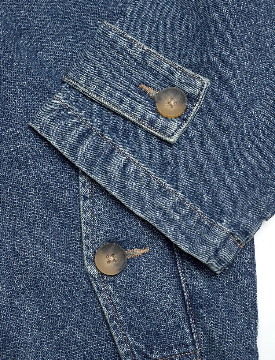 ONLY - ONLAPRIL SHORT DNM TRENCH AKM - frühlingsjacken - light blue denim - 4