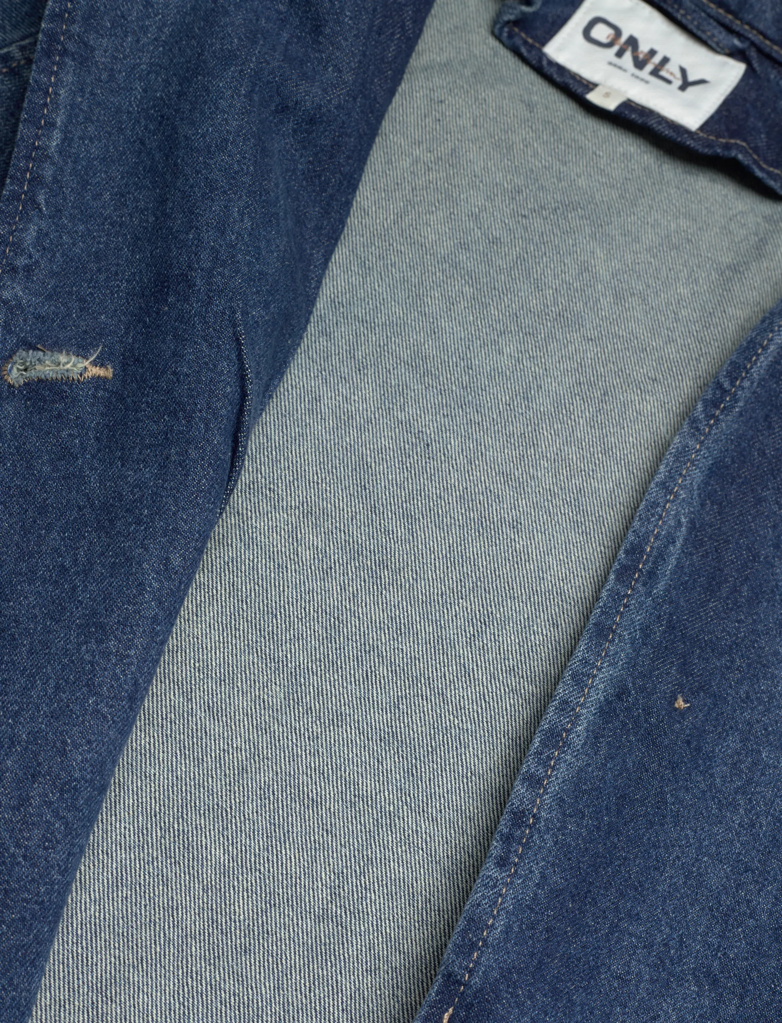 ONLY - ONLAPRIL SHORT DNM TRENCH AKM - vårjackor - light blue denim - 5