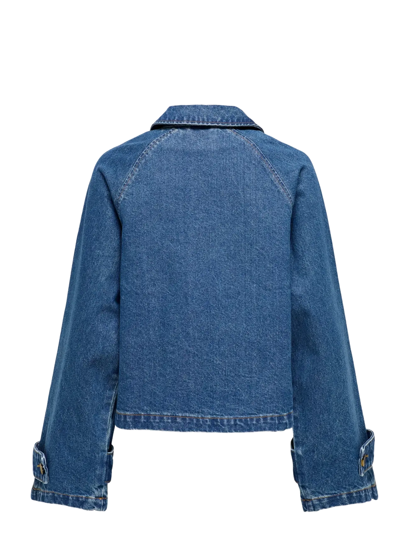 ONLY - ONLAPRIL SHORT DNM TRENCH AKM - pavasara jakas - medium blue denim - 2