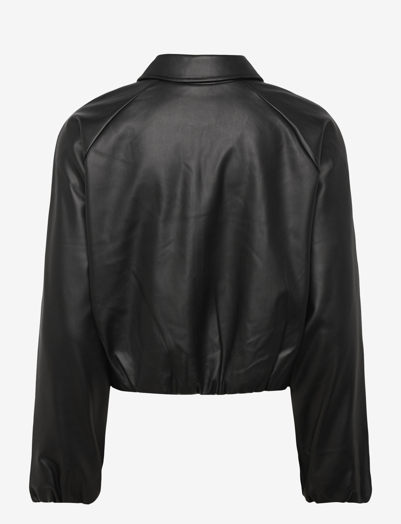 ONLY - ONLSARAMY FAUX LEATHER BOMBER CC OTW - pavasara jakas - black - 2