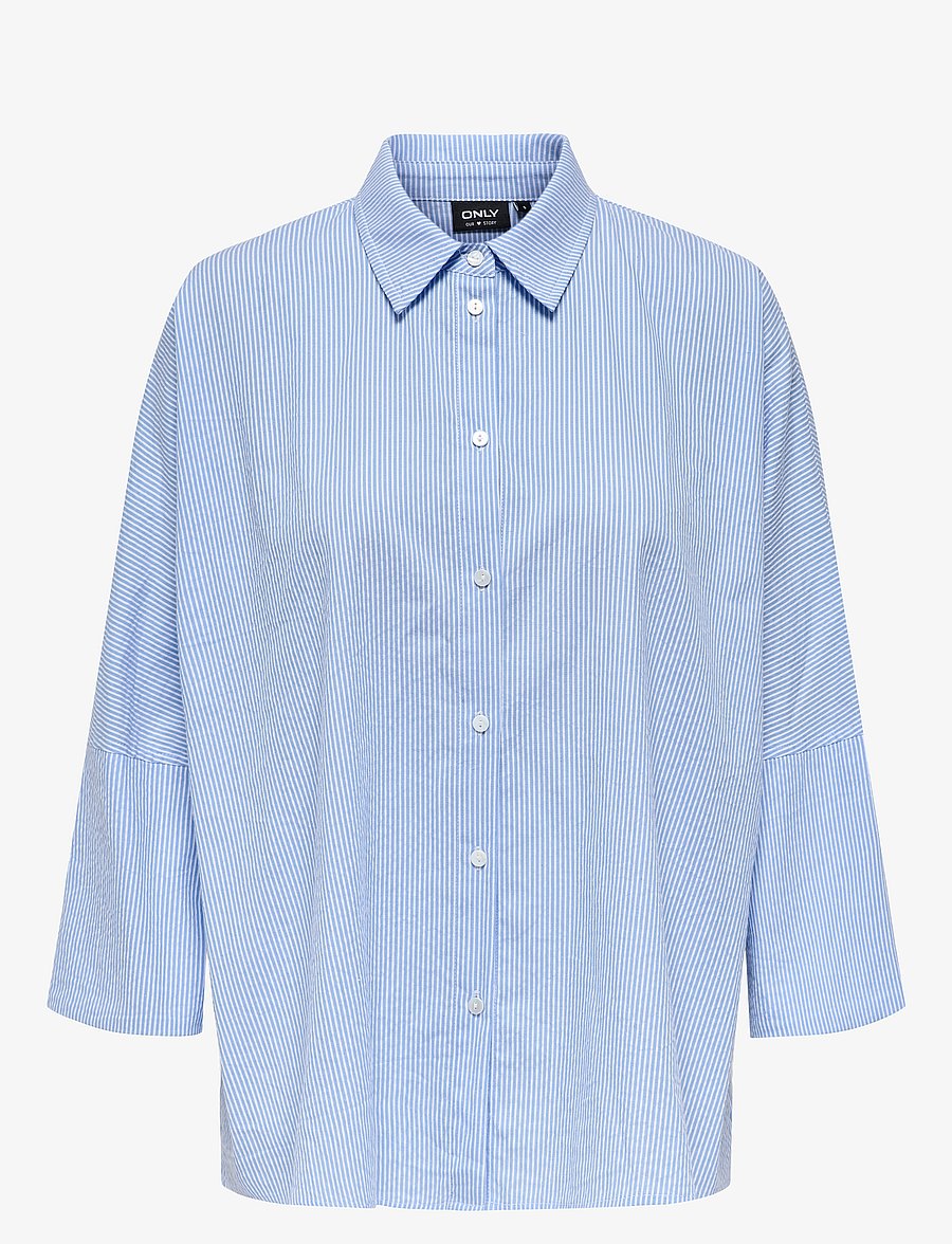 ONLY - ONLAUGUSTA SHIRT WVN NOOS - langärmlige hemden - cloud dancer - 1