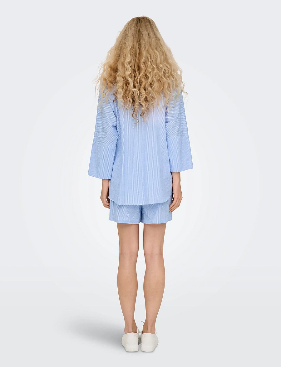 ONLY - ONLAUGUSTA SHIRT WVN NOOS - langärmlige hemden - cloud dancer - 3