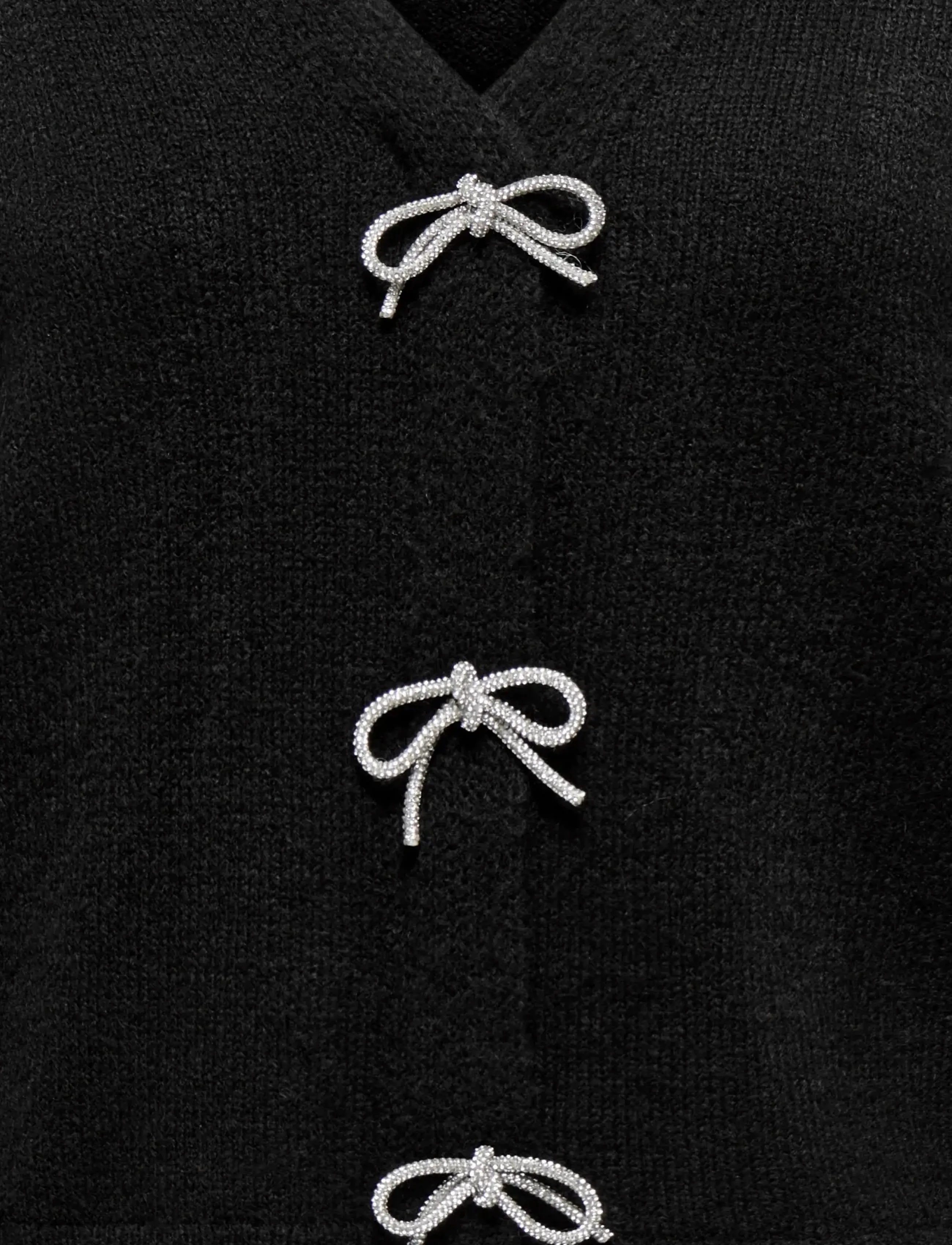 ONLY - ONLDONNA LS V-NECK PULLOVER KNT - die niedrigsten preise - black - 2