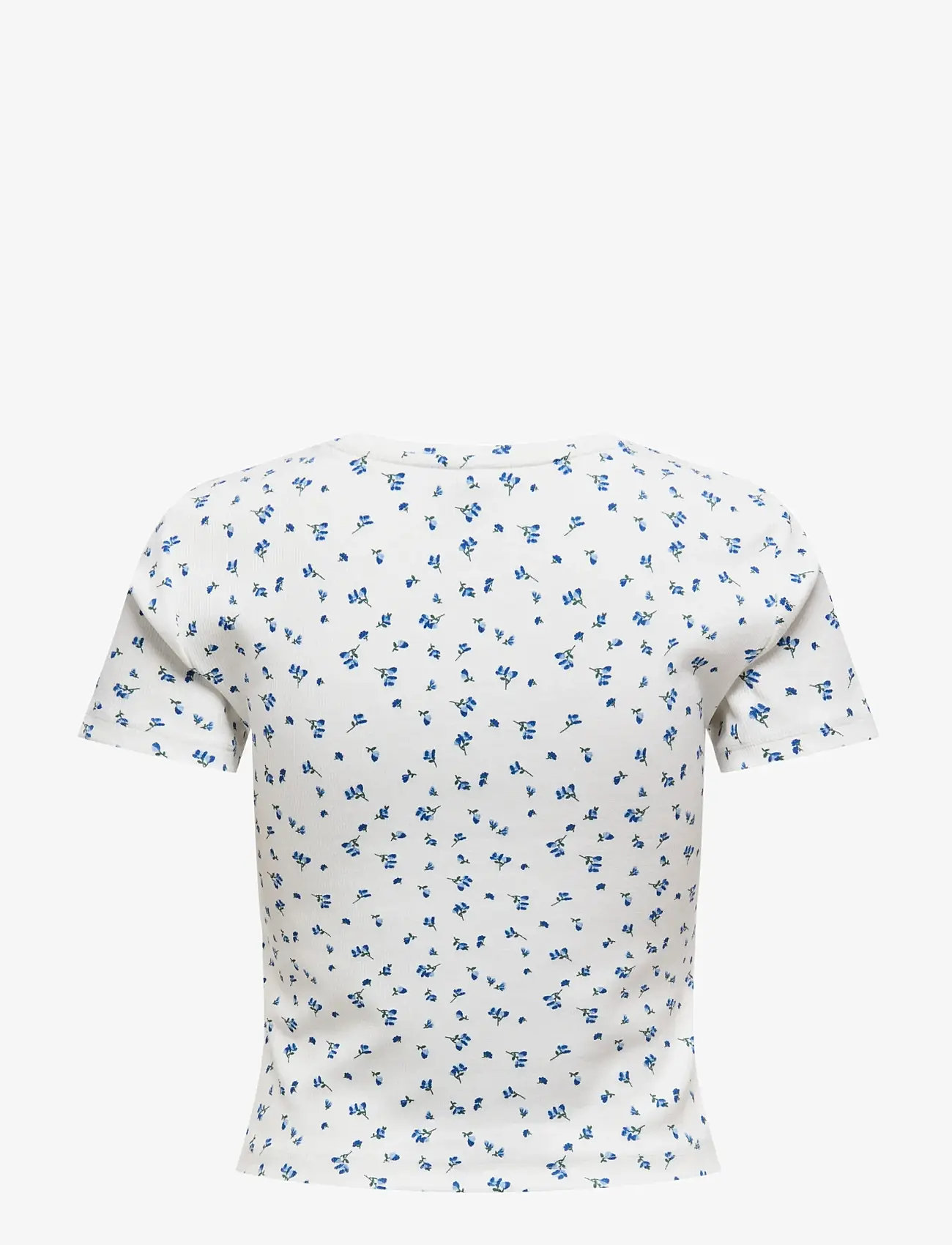 ONLY - ONLFENJA S/S AOP TOP JRS NOOS - t-shirts - cloud dancer - 2