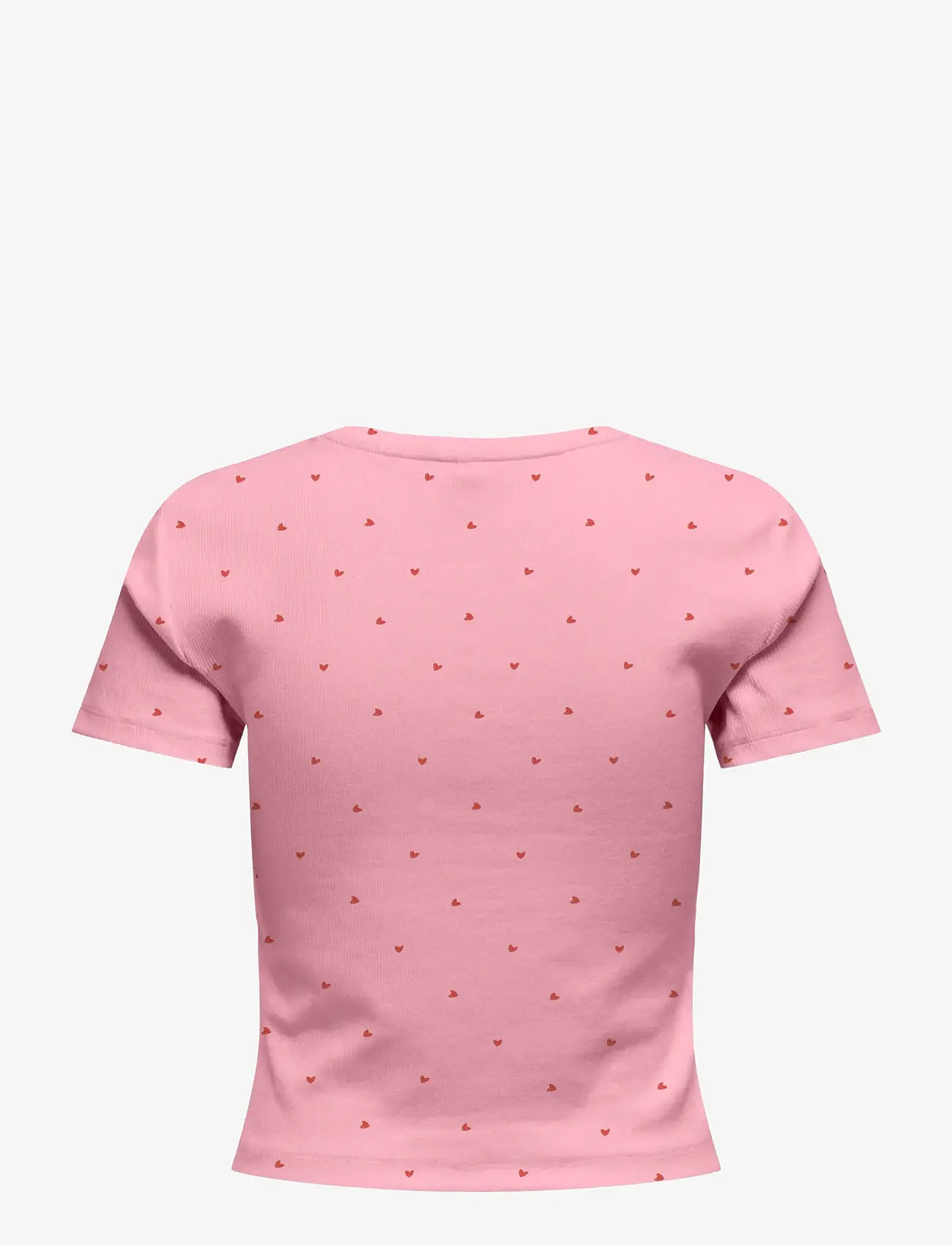 ONLY - ONLFENJA S/S AOP TOP JRS NOOS - t-shirts - romance rose - 2