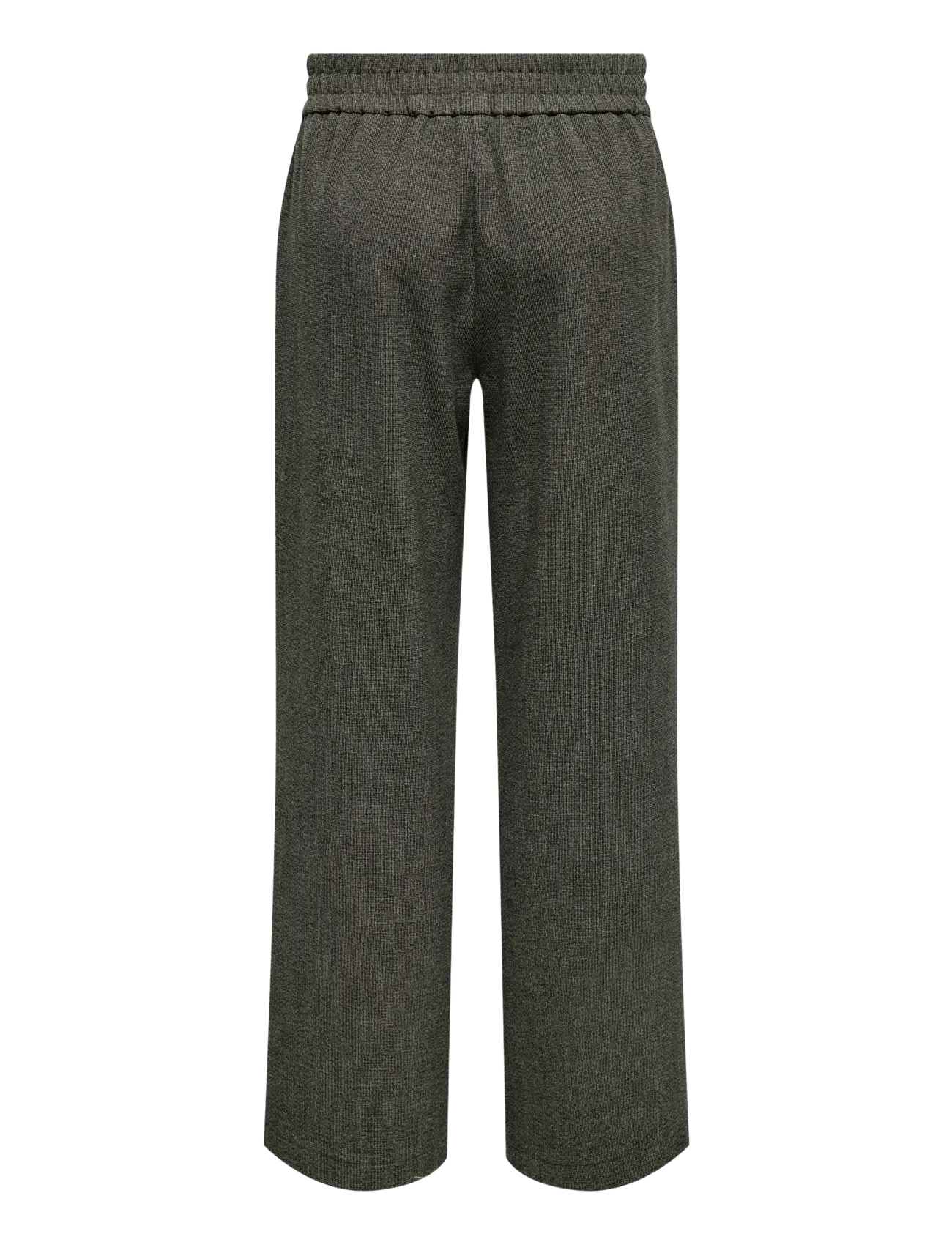 ONLY - ONLDELL MW WIDE PULL-UP PANT TLR NOOS - straight leg hosen - black - 2