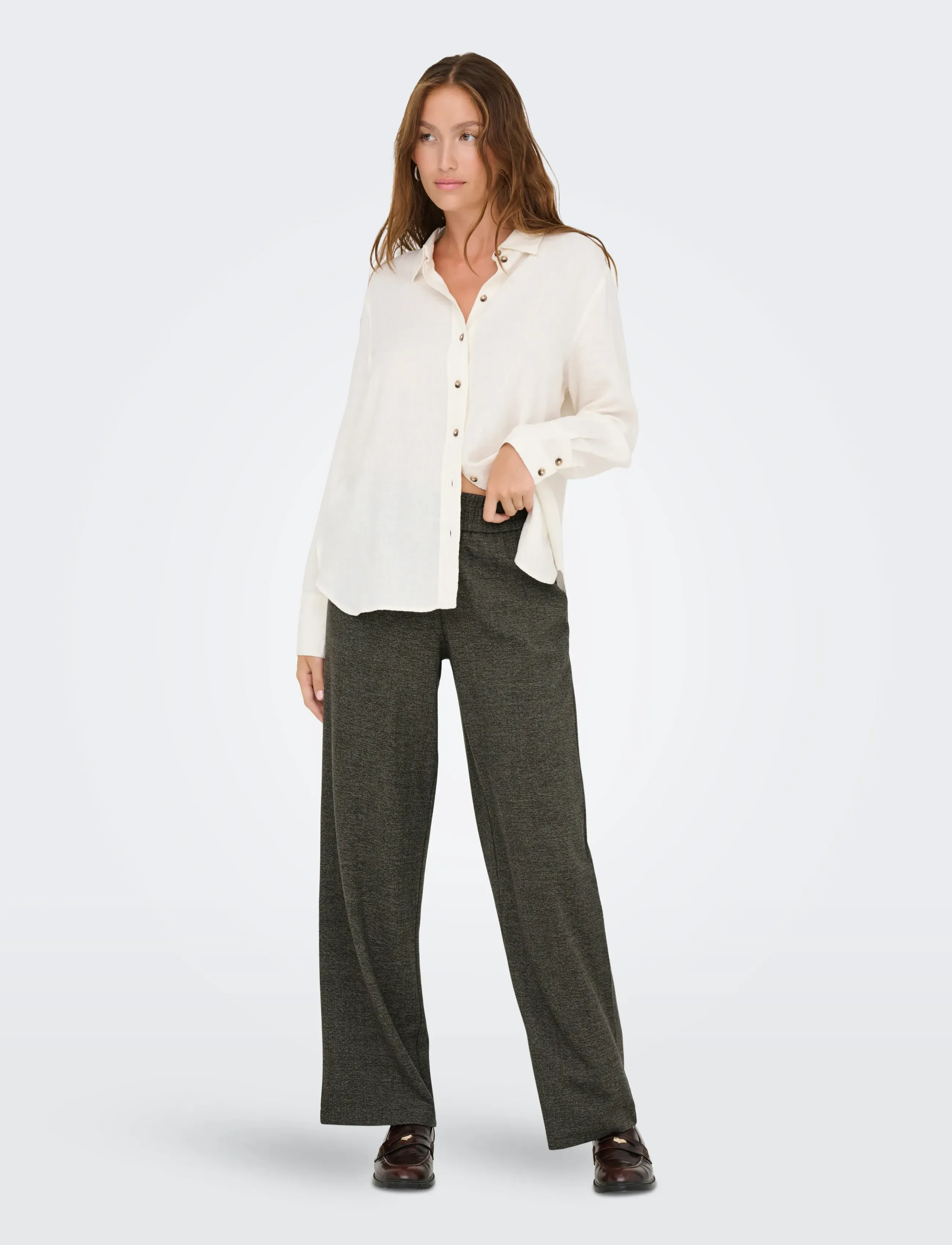 Onldell Mw Wide Pull-Up Pant Tlr Noos 3