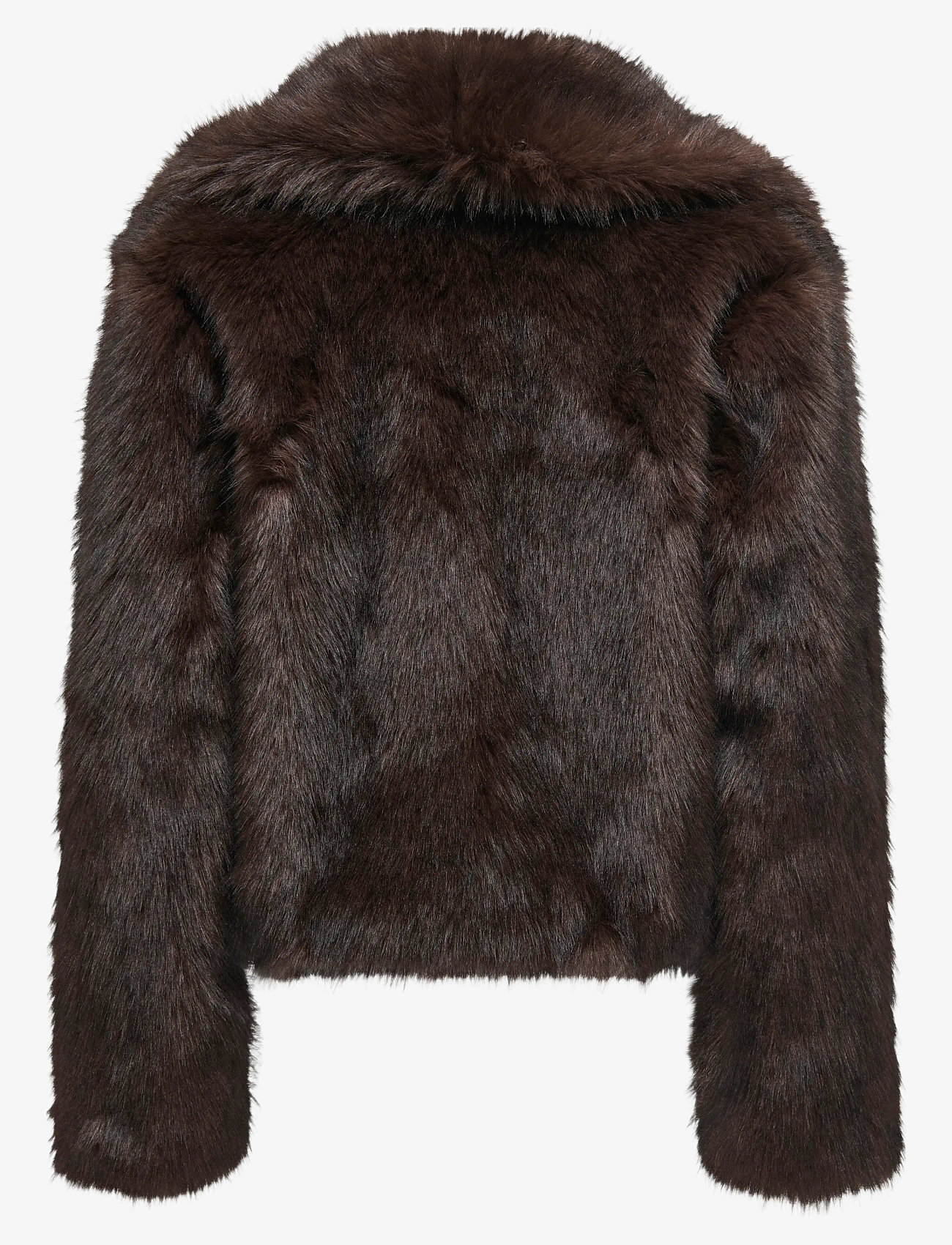 ONLY - ONLDAWN LIFE FAUX FUR JACKET CC OTW - chocolate torte - 1
