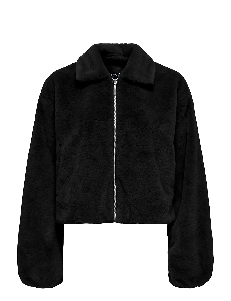 ONLY - ONLDANA FAUX FUR JACKET CC OTW - faux fur - black - 1