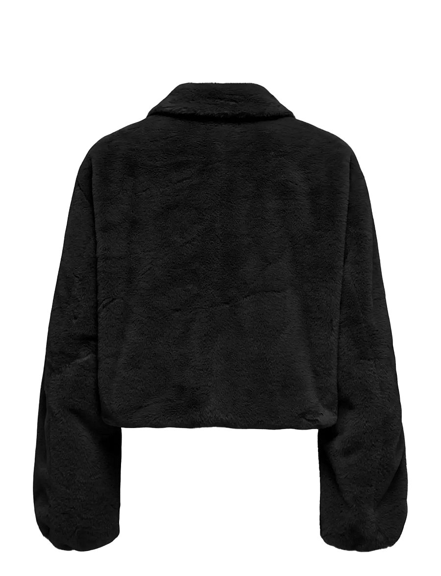ONLY - ONLDANA FAUX FUR JACKET CC OTW - faux fur - black - 2