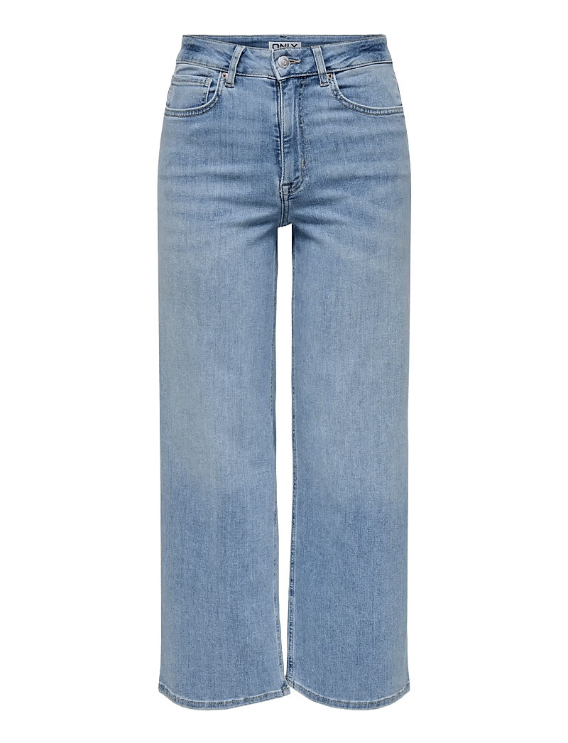 ONLY - ONLMADISON BLUSH HW CP WD DNM CRO371NOOS - vida jeans - light blue denim - 1