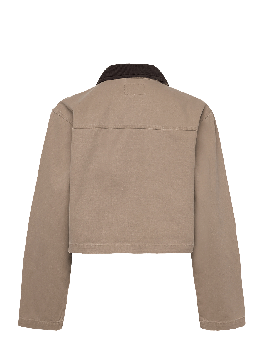 ONLY - ONLCAVA COLLAR JACKET OTW CC - utility jackets - silver mink - 1