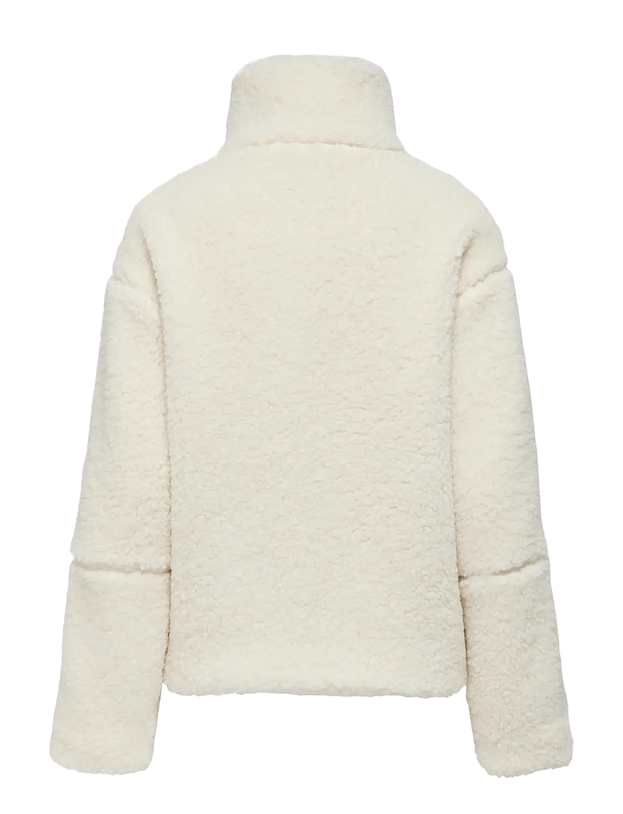ONLY - ONLASPEN TEDDY JACKET OTW - talvejoped - cloud dancer - 2
