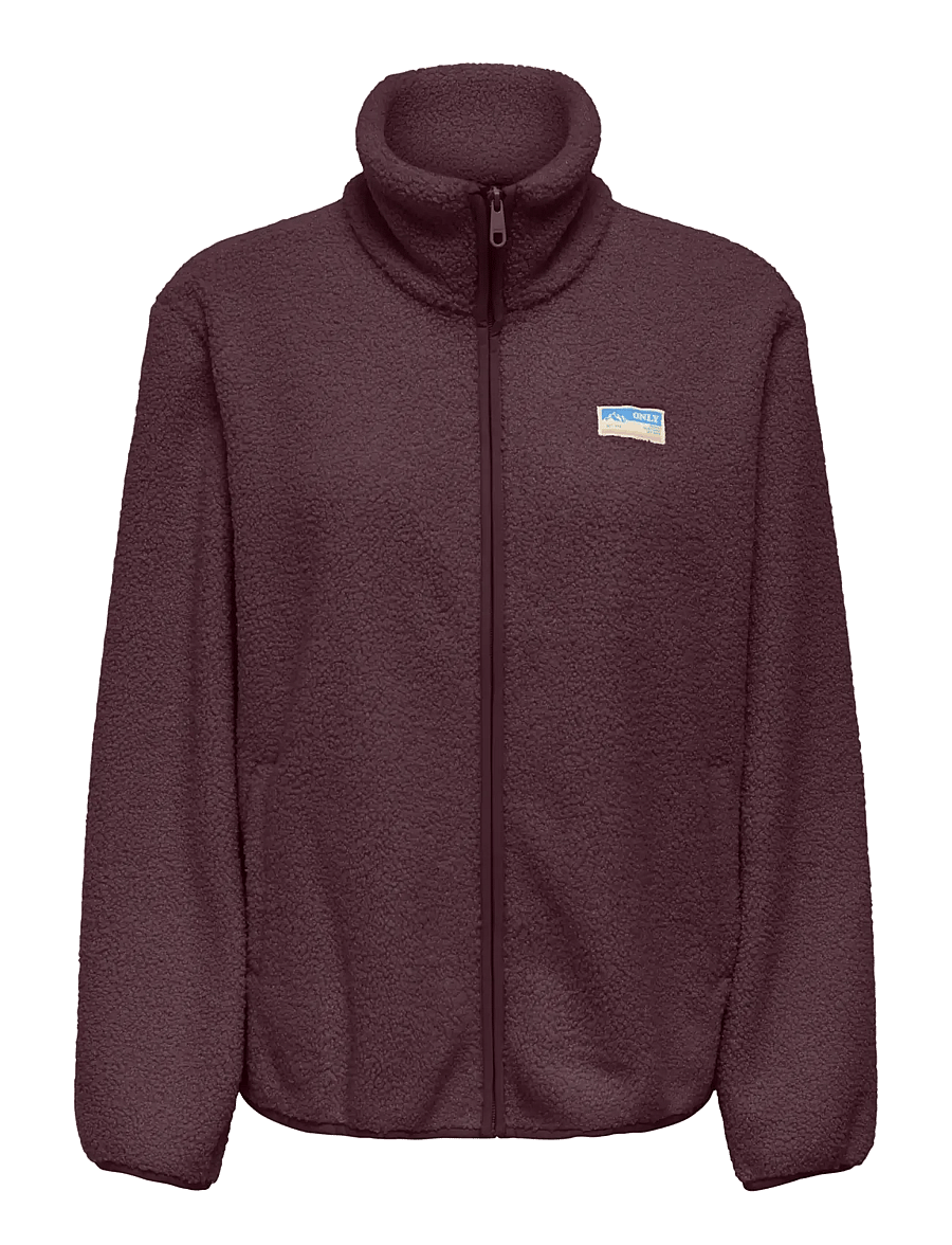 ONLY - ONLEVA TEDDY JACKET CS OTW - winterjacken - winetasting - 1