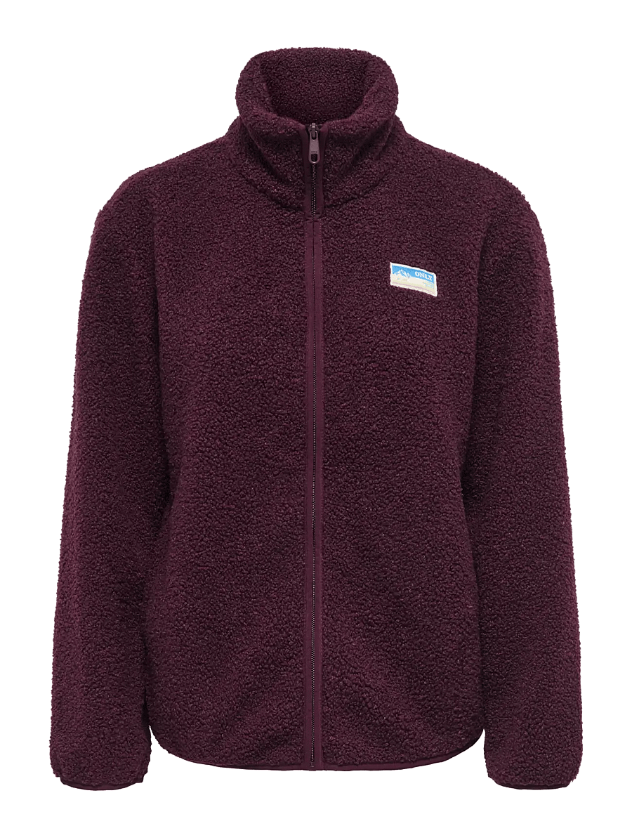 ONLY - ONLEVA TEDDY JACKET CS OTW - winterjacken - winetasting - 1