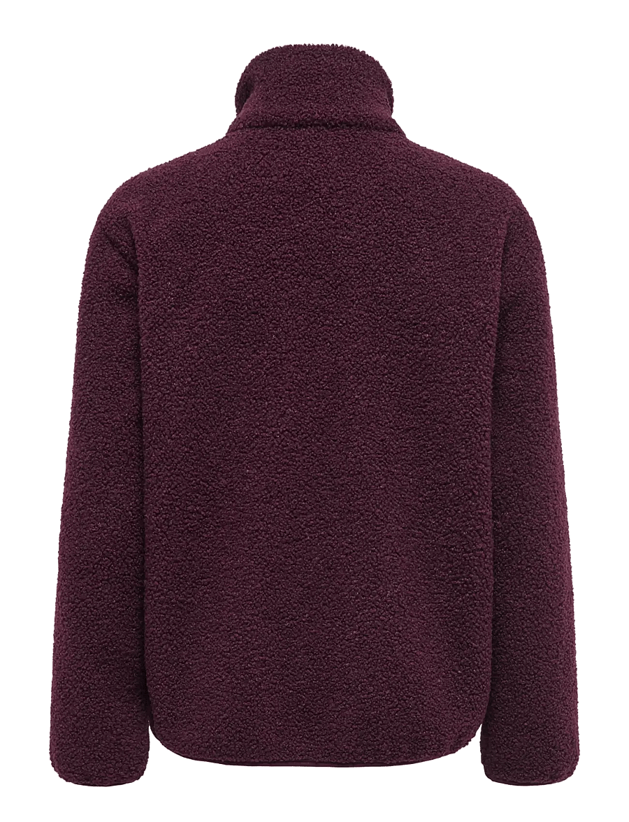 ONLY - ONLEVA TEDDY JACKET CS OTW - winterjacken - winetasting - 2
