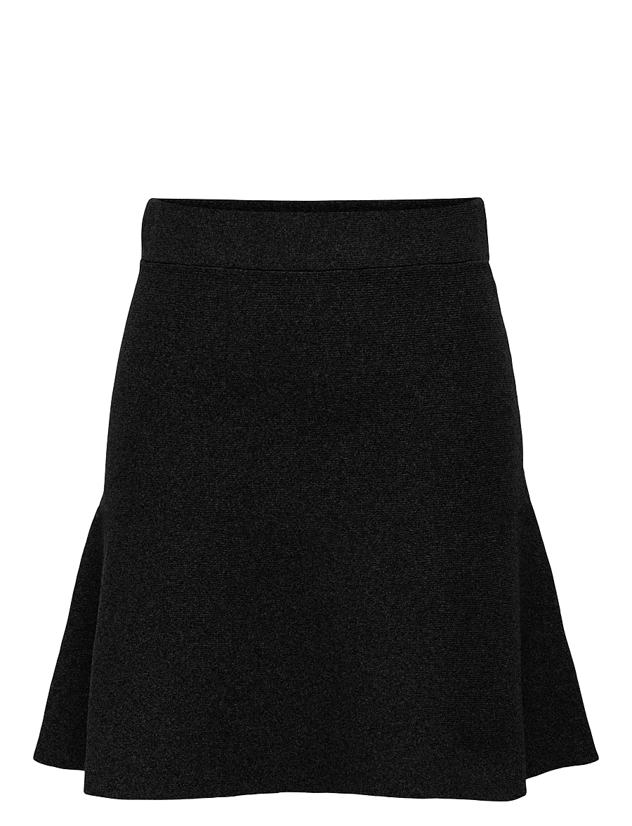 ONLY - ONLAMA LIFE SKATER SKIRT CC KNT - korte nederdele - black - 0