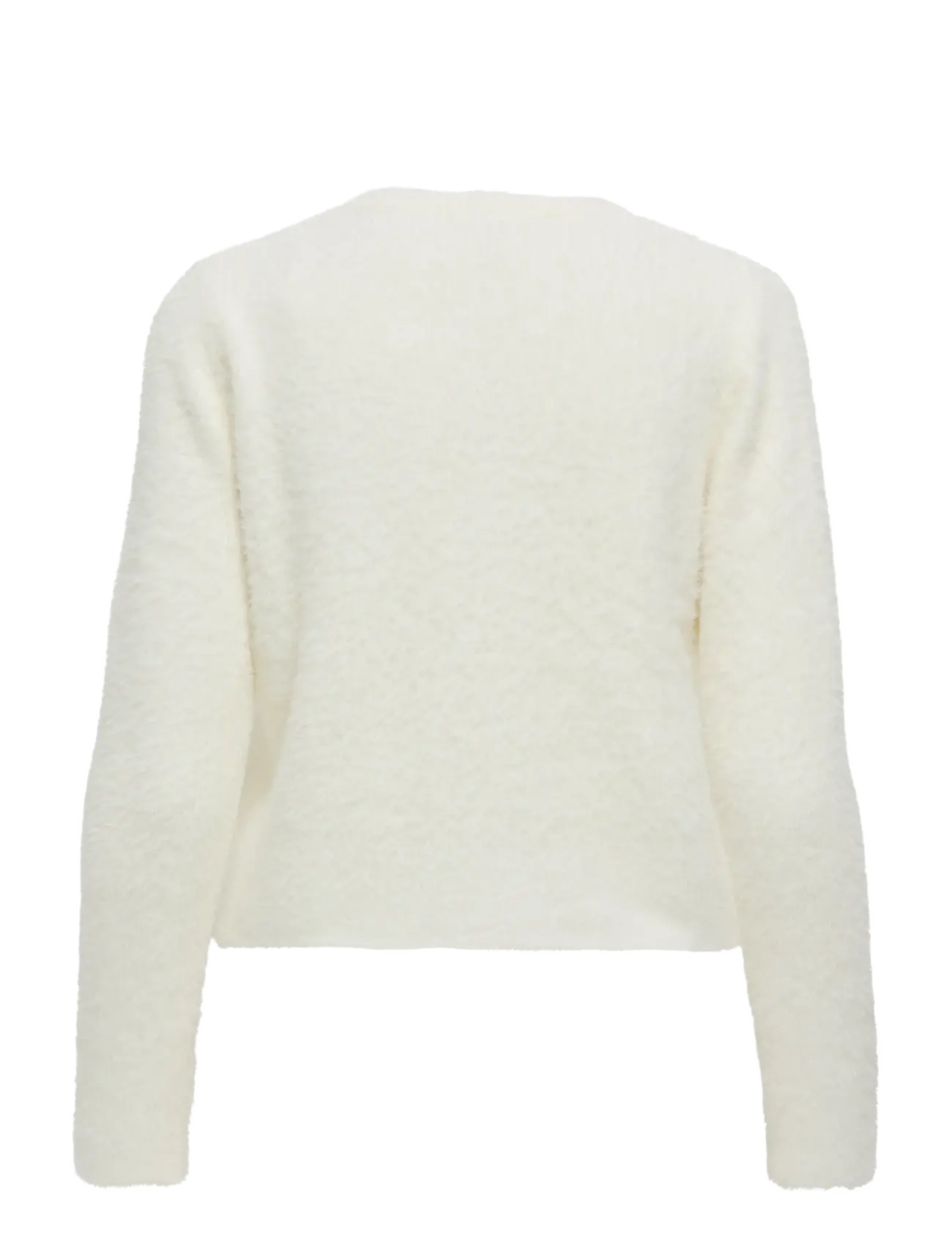 ONLY - ONLPETRA LS PEARL O-NECK CARDI CC KNT - gilets - cloud dancer - 2