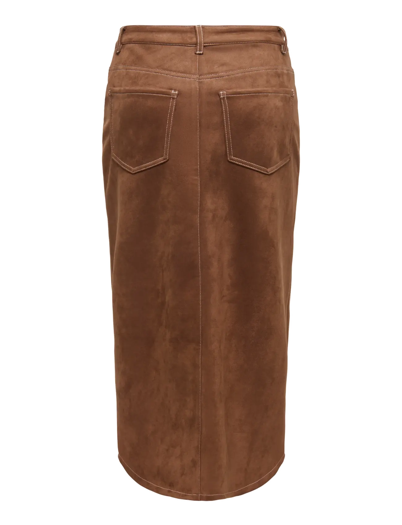 ONLY - ONLSTINA MW FAUX SUEDE SKIRT CC PNT - soft silt - 2