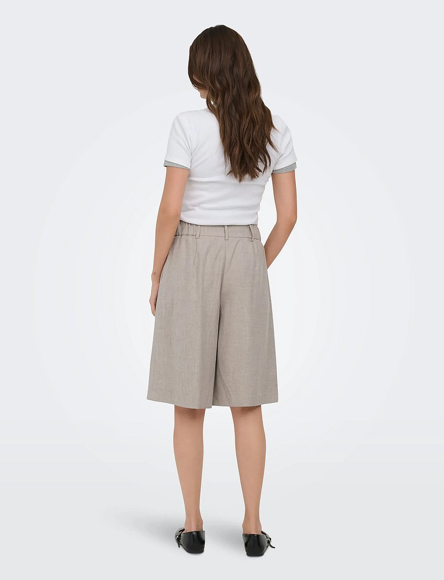 ONLY - ONLLINDA HW MEL LONG SHORTS TLR NOOS - fungi - 3