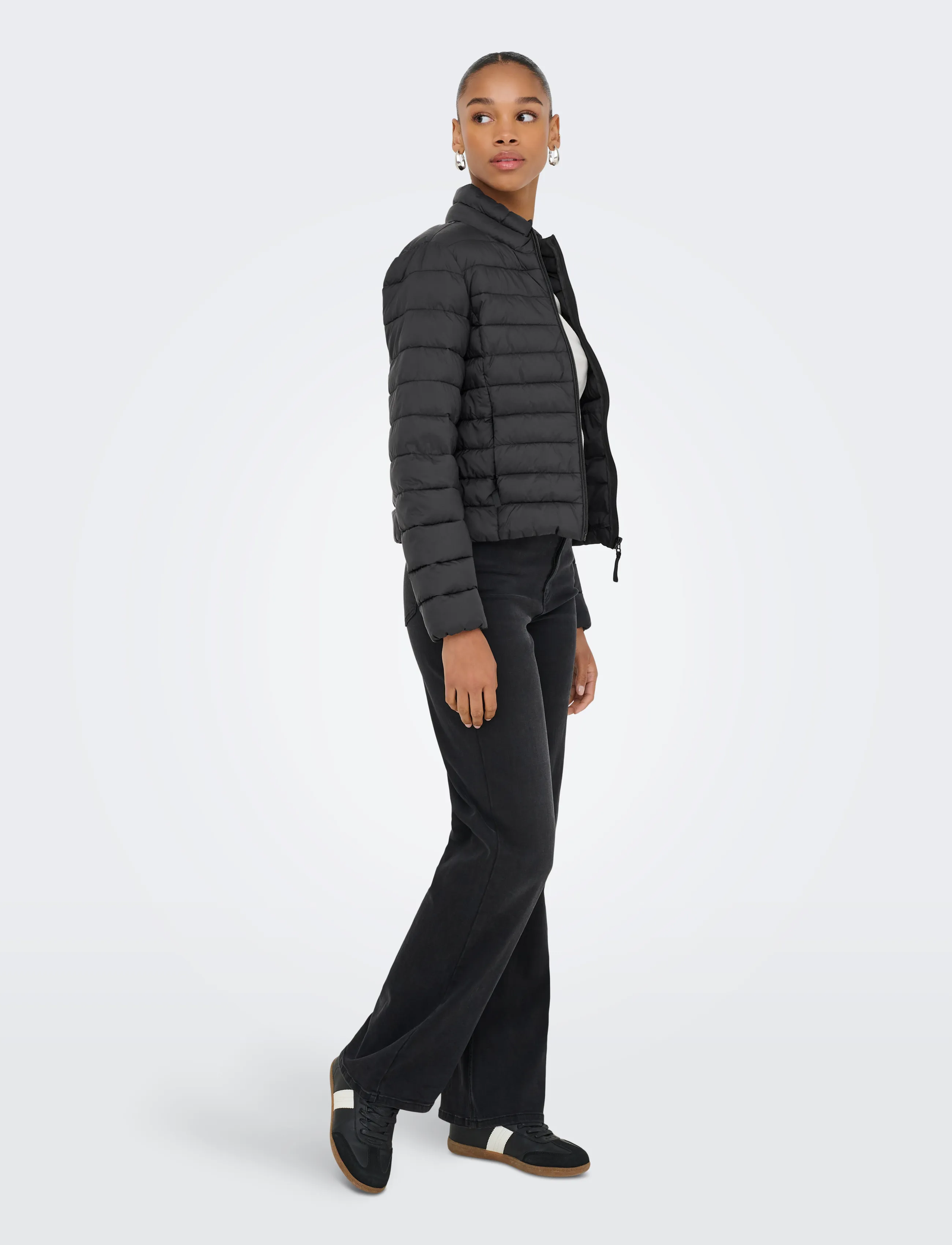 ONLY - ONLTAHIA LW QUILTED JACKET OTW NOOS - black - 4