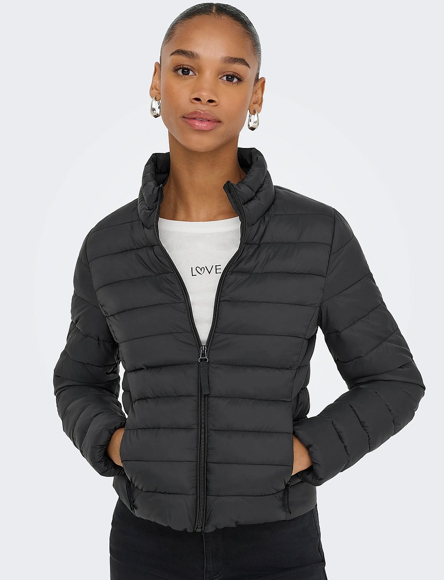 ONLY - ONLTAHIA LW QUILTED JACKET OTW NOOS - black - 5