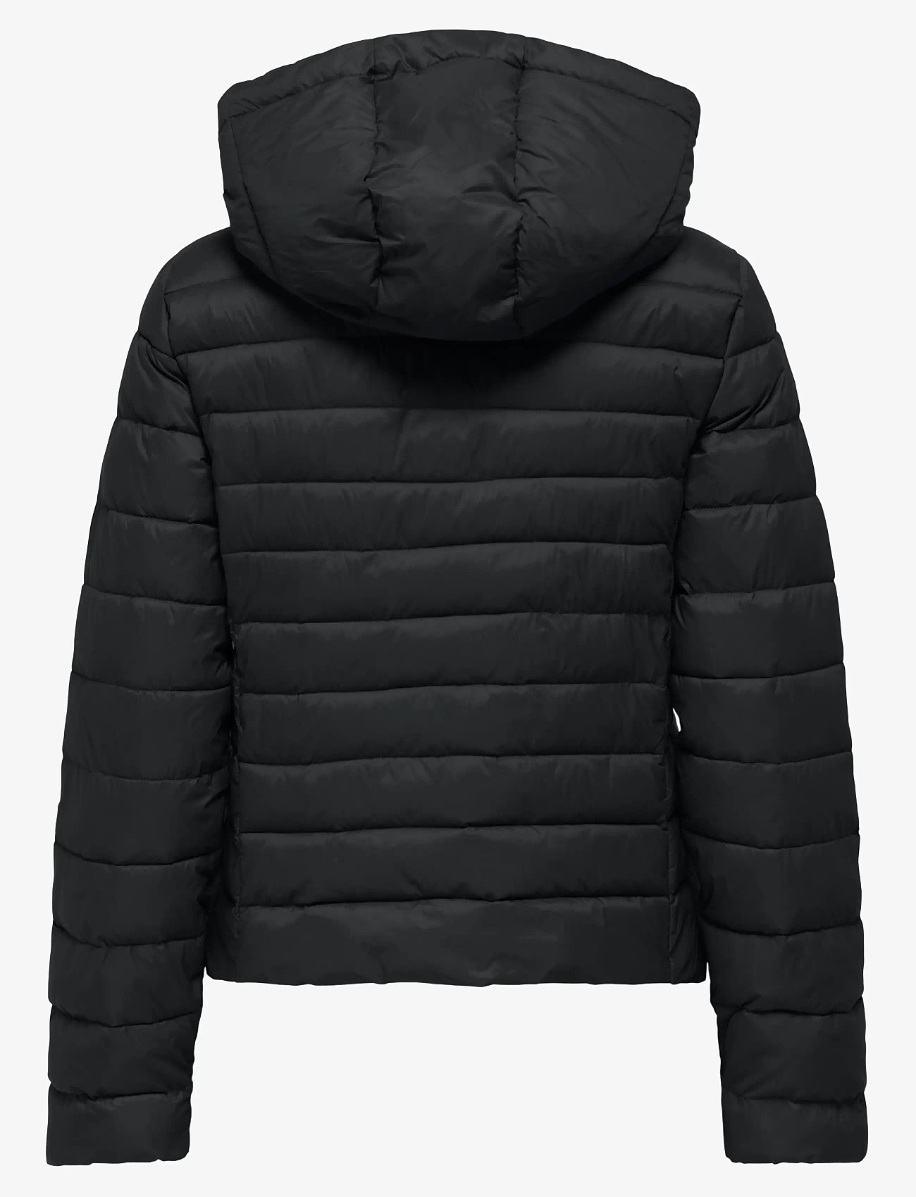 ONLY - ONLTAHIA LW QUILTED HOOD JKT NOOS OTW - kevadjoped - black - 2