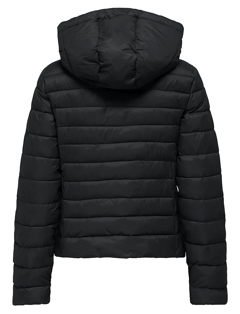 ONLY - ONLTAHIA LW QUILTED HOOD JKT NOOS OTW - kevadjoped - black - 2