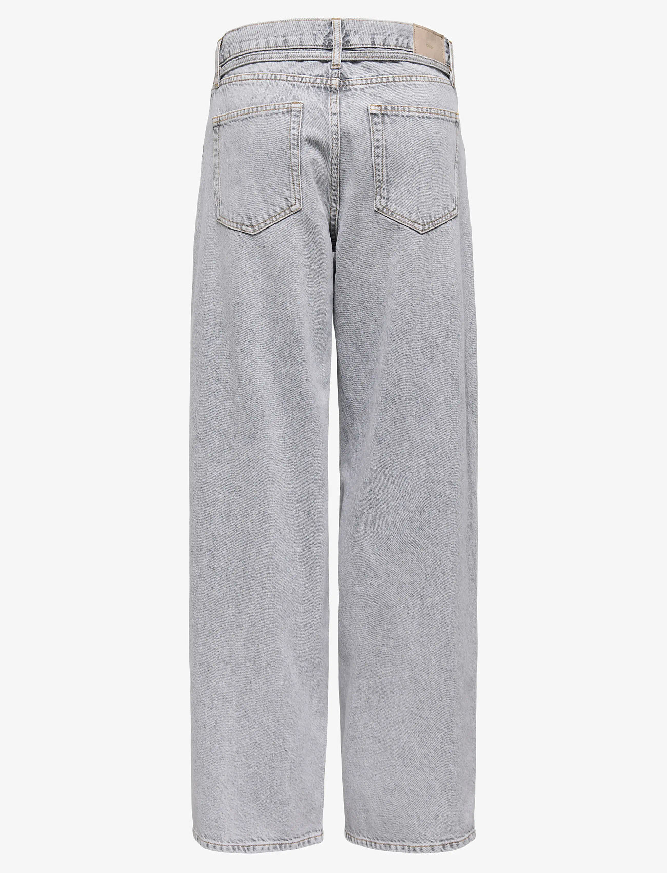 ONLY - ONLGIANNA MW STR JEANS LG BLEACH DOT - straight jeans - light grey denim - 1
