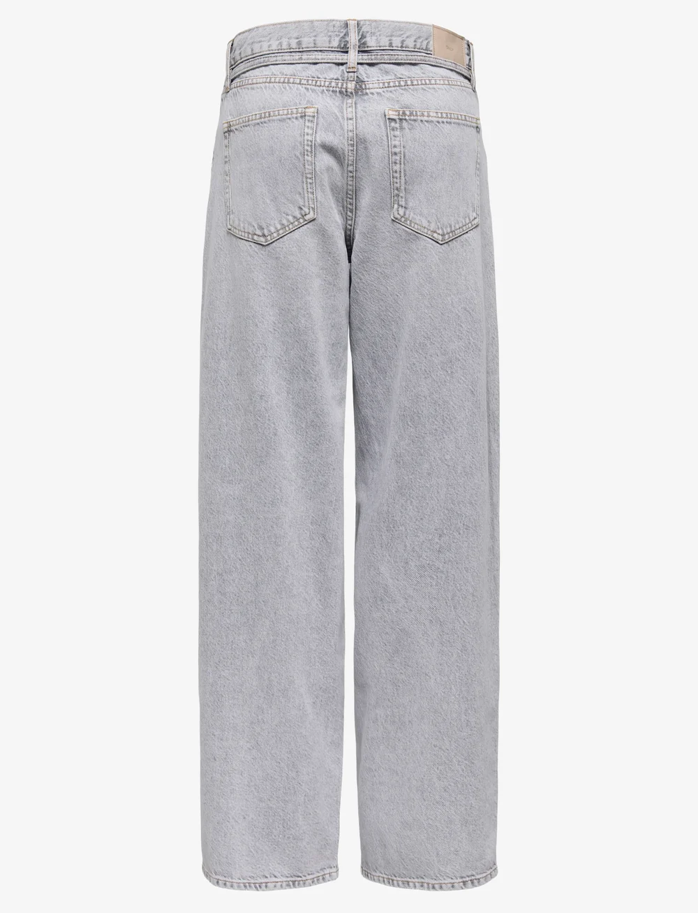 ONLY - ONLGIANNA MW STR JEANS LG BLEACH DOT - straight jeans - light grey denim - 1