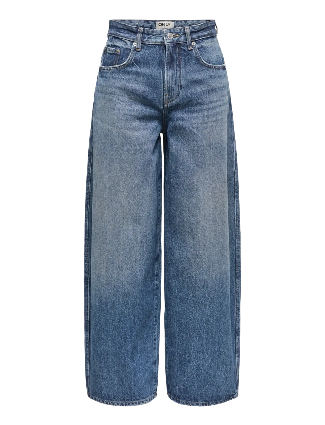 ONLY ONLTAYLOR HW BARREL DB DNM TAI466 NOOS - Jeansmode - DARK BLUE DENIM / blue