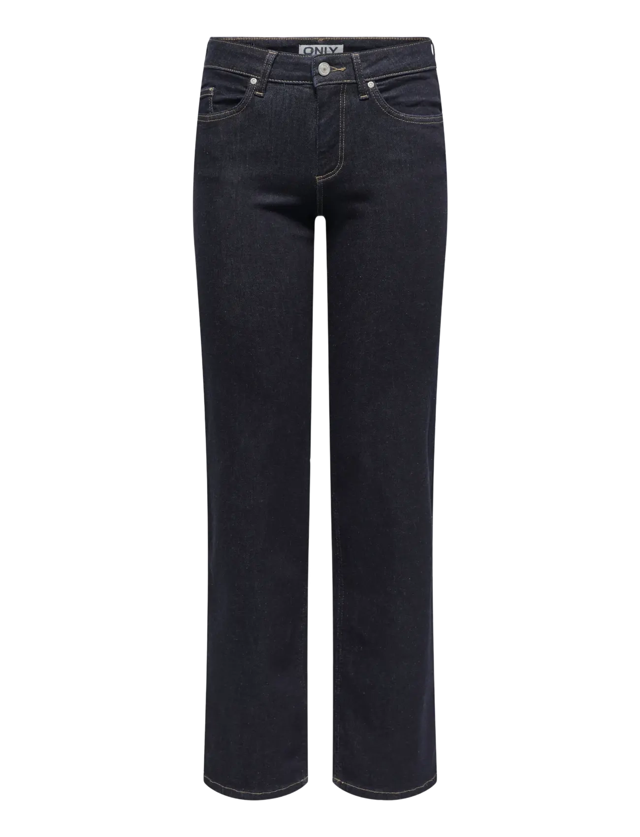 ONLY - ONLBLUSH MID STRAIGHT DNM TAI774 NOOS - gerade jeans - dark blue denim - 1