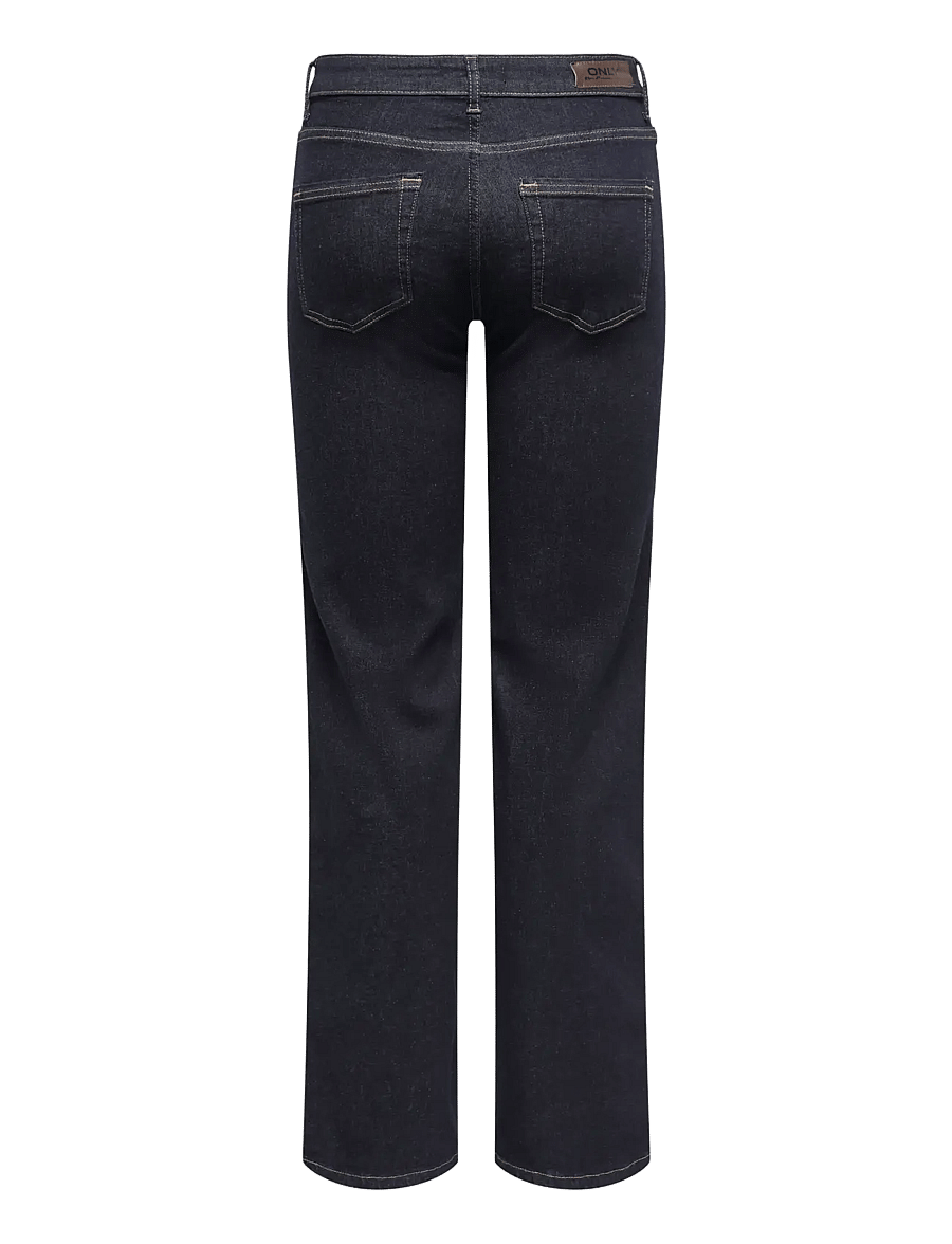 ONLY - ONLBLUSH MID STRAIGHT DNM TAI774 NOOS - gerade jeans - dark blue denim - 2