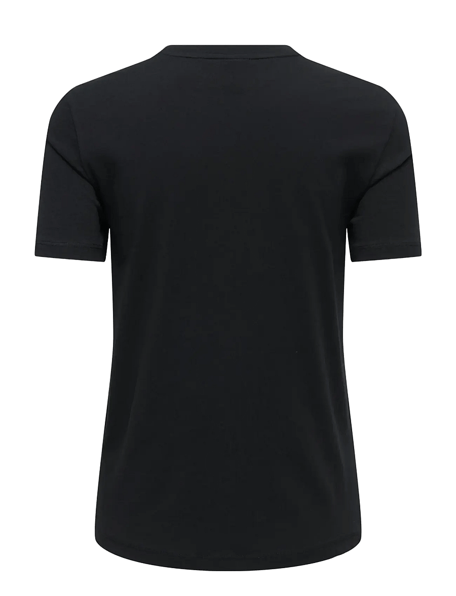 ONLY - ONLBARIA REG S/S TOP BOX JRS - t-shirts - black - 1