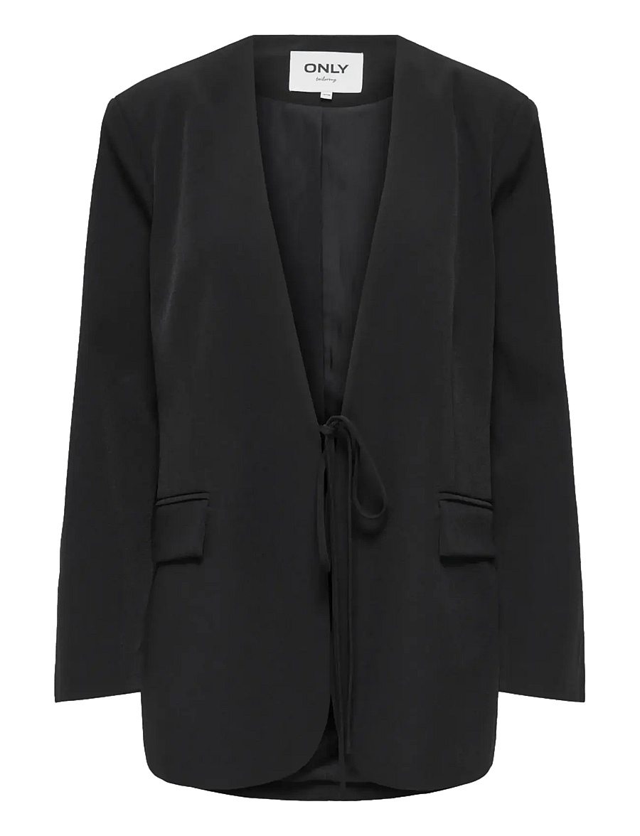 ONLY - ONLELLY LIFE L/S OVS TIE BLAZER TLR - black - 1