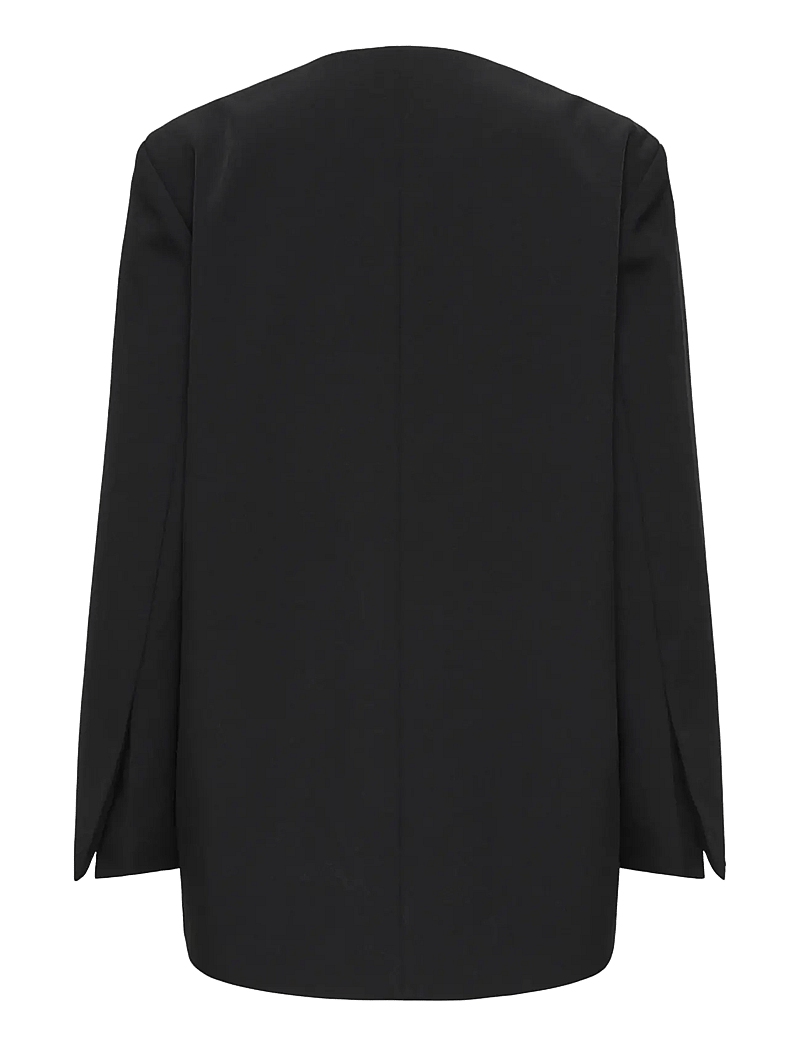 ONLY - ONLELLY LIFE L/S OVS TIE BLAZER TLR - Ühes joones nööpidega bleiserid - black - 2